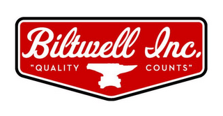 BILTWELL INC. QUALITY COUNTS logo