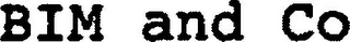 BIM AND CO logo