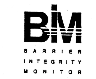 BIM BARRIER INTEGRITY MONITOR logo