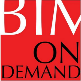BIM ON DEMAND logo