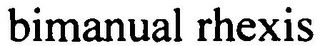 BIMANUAL RHEXIS logo