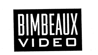BIMBEAUX VIDEO logo