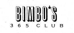 BIMBO'S 365 CLUB logo