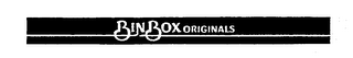 BIN BOX ORIGINALS logo