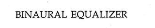 BINAURAL EQUALIZER logo