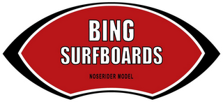 BING SURFBOARDS NOSERIDER MODEL logo