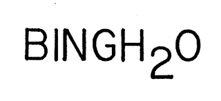 BINGH2O logo