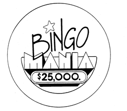 BINGO MANIA $25,000 logo