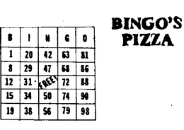 BINGO'S PIZZA logo