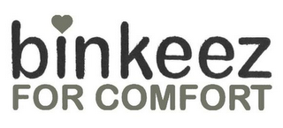 BINKEEZ FOR COMFORT logo