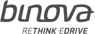 BINOVA RETHINK EDRIVE logo