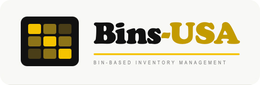 BINS-USA BIN-BASED INVENTORY MANAGEMENT logo