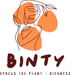 BINTY SPREAD THE PLANT - RICHNESS logo