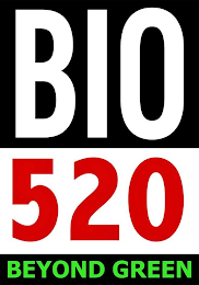 BIO 520 BEYOND GREEN logo