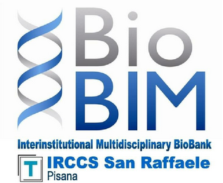 BIO BIM INTERINSTITUTIONAL MULTIDISCIPLINARY BIOBANK T IRCCS SAN RAFFAELE PISANA logo