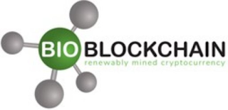 BIO BLOCKCHAIN RENEWABLY MINED CRYPTOCURRENCY logo
