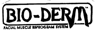BIO-DERM FACIAL MUSCLE PROGRAM SYSTEM logo