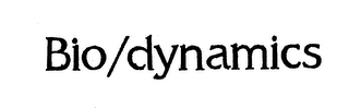 BIO DYNAMICS logo
