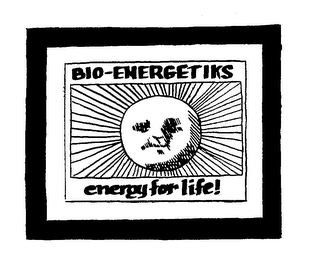BIO-ENERGETIKS ENERGY FOR LIFE! logo