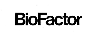BIO-FACTOR logo