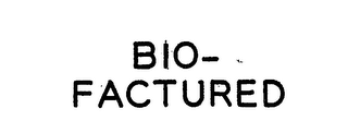 BIO-FACTURED logo