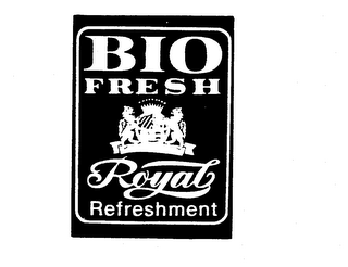 BIO FRESH ROYAL REFRESHMENT logo
