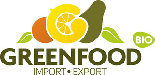 BIO GREENFOOD IMPORT · EXPORT logo
