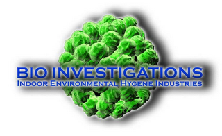 BIO INVESTIGATIONS INDOOR ENVIRONMENTAL HYGENE INDUSTRIES logo