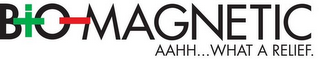 BIO-MAGNETIC AAHH...WHAT A RELIEF. logo