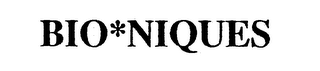 BIO NIQUES logo