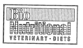 BIO NUTRIONAL VETERINARY DIETS logo
