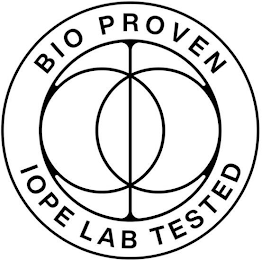 BIO PROVEN IOPE LAB TESTED logo