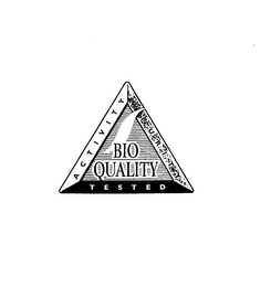 BIO QUALITY ACTIVITY PURITY TESTED logo