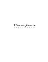 BIO-RHYTHMIX AROMATHERAPY logo