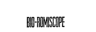 BIO-ROMISCOPE logo