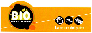 BIO SOLAIRE LA NATURA DEL PIATTO logo