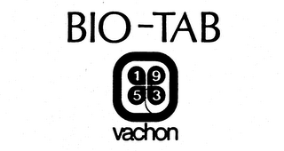 BIO-TAB 1953 VACHON logo
