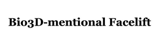 BIO3D-MENTIONAL FACELIFT logo