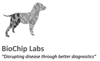 BIOCHIP LABS "DISRUPTING DISEASE THROUGH BETTER DIAGNOSTICS" logo