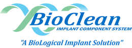 BIOCLEAN IMPLANT COMPONENT SYSTEM "A BIOLOGICAL IMPLANT SOLUTION" logo