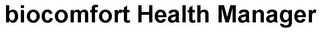 BIOCOMFORT HEALTH MANAGER logo