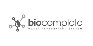 BIOCOMPLETE WATER RESTORATION SYSTEM logo