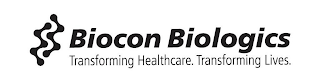 BIOCON BIOLOGICS TRANSFORMING HEALTHCARE. TRANSFORMING LIVES. logo