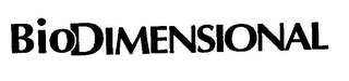 BIODIMENSIONAL logo