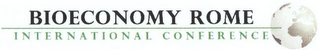 BIOECONOMY ROME INTERNATIONAL CONFERENCE logo