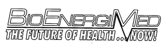 BIOENERGIMED THE FUTURE OF HEALTH...NOW! logo