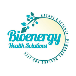 BIOENERGY HEALTH SOLUTIONS NATURE & SCIENCE: POWERFUL HEALING FOR LIFE logo