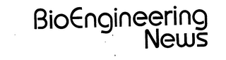 BIOENGINEERING NEWS logo