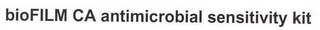 BIOFILM CA ANTIMICROBIAL SENSITIVITY KIT logo