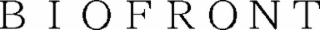 BIOFRONT logo